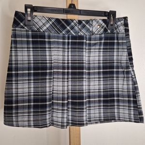 Vintage NoBo Preppy Plaid Miniskirt